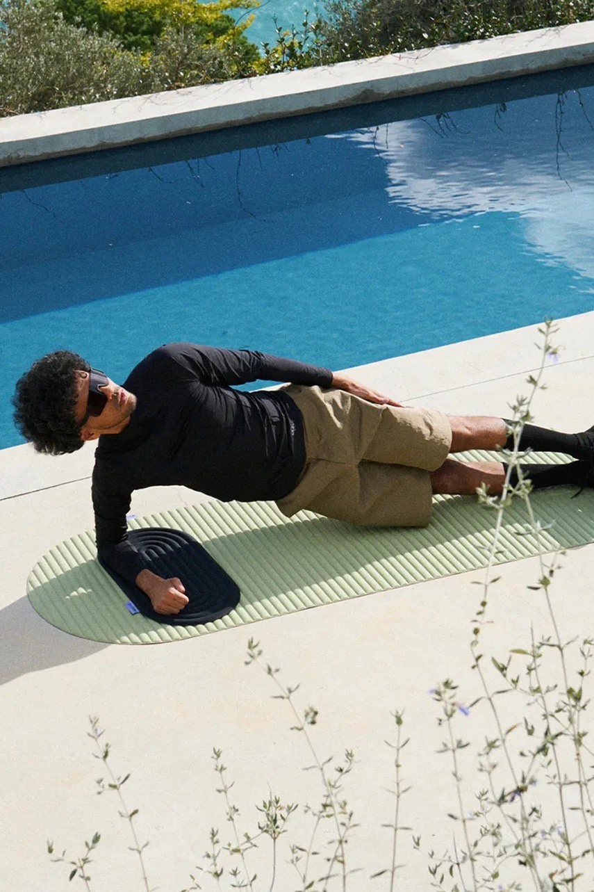 Στρώμα γιόγκα Hercule Studio Archy χρώμα: πράσινο φωτογραφία