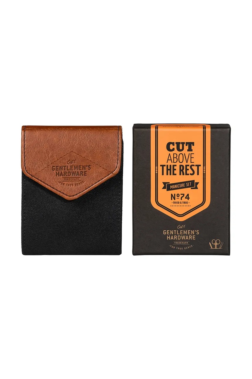 Σετ μανικιούρ Gentlemen's Hardware Charcoal Manicure Set χρώμα: πολύχρωμο φωτογραφία