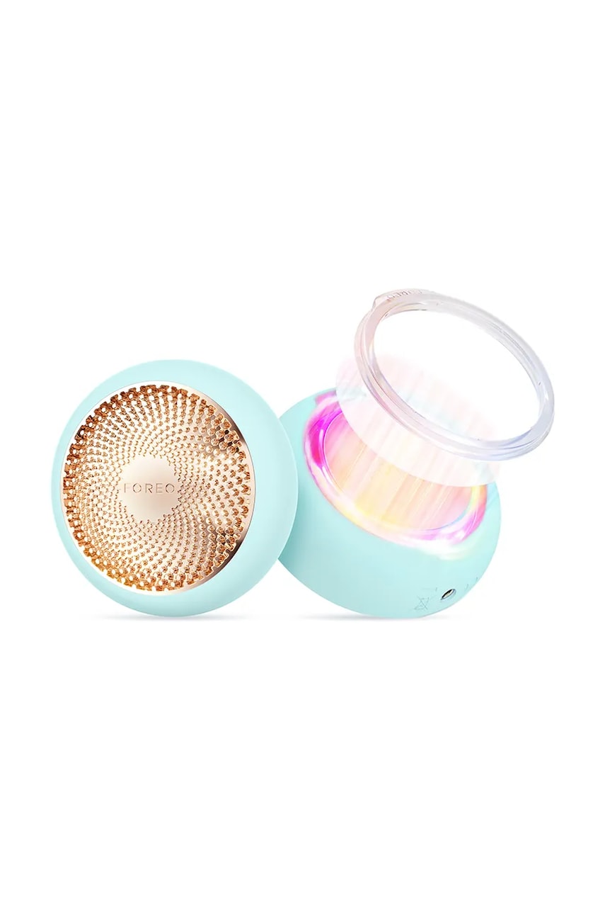 FOREO dispozitiv pentru aplicarea măștilor și terapie cu lumină UFO 3 Arctic Blue culoarea turcoaz FOREO dispozitiv pentru aplicarea măștilor și terapie cu lumină UFO 3 Arctic Blue culoarea turcoaz