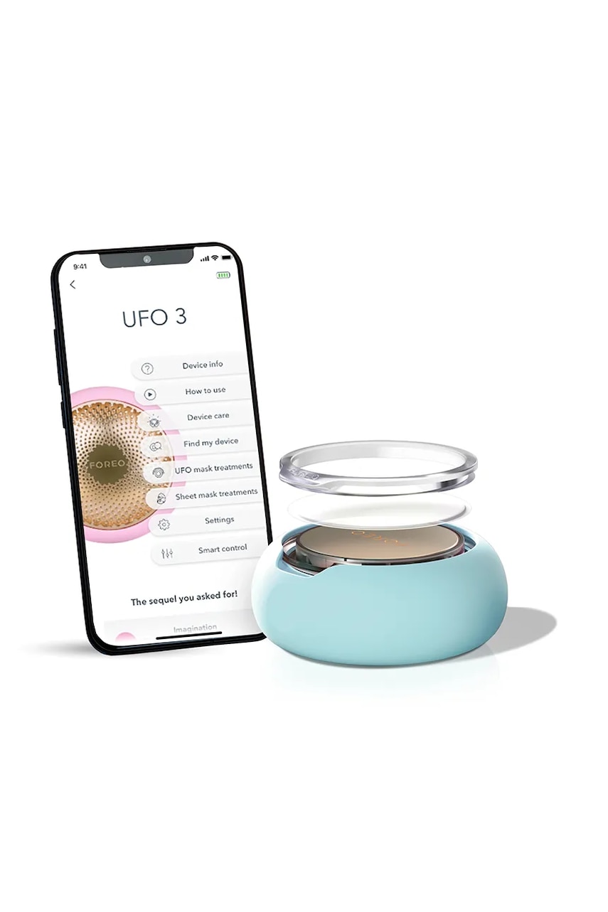 Устройство для нанесения маски и светотерапии FOREO UFO 3 Arctic Blue цвет бирюзовый Устройство для нанесения маски и светотерапии FOREO UFO 3 Arctic Blue цвет бирюзовый
