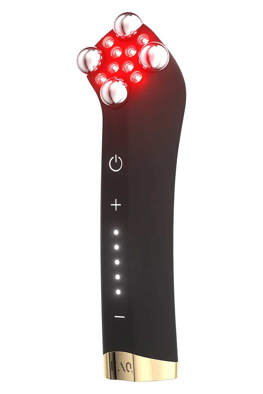 FOREO dispozitiv de modelare a feței cu LED și microcurent dublu FAQ 402 culoarea negru