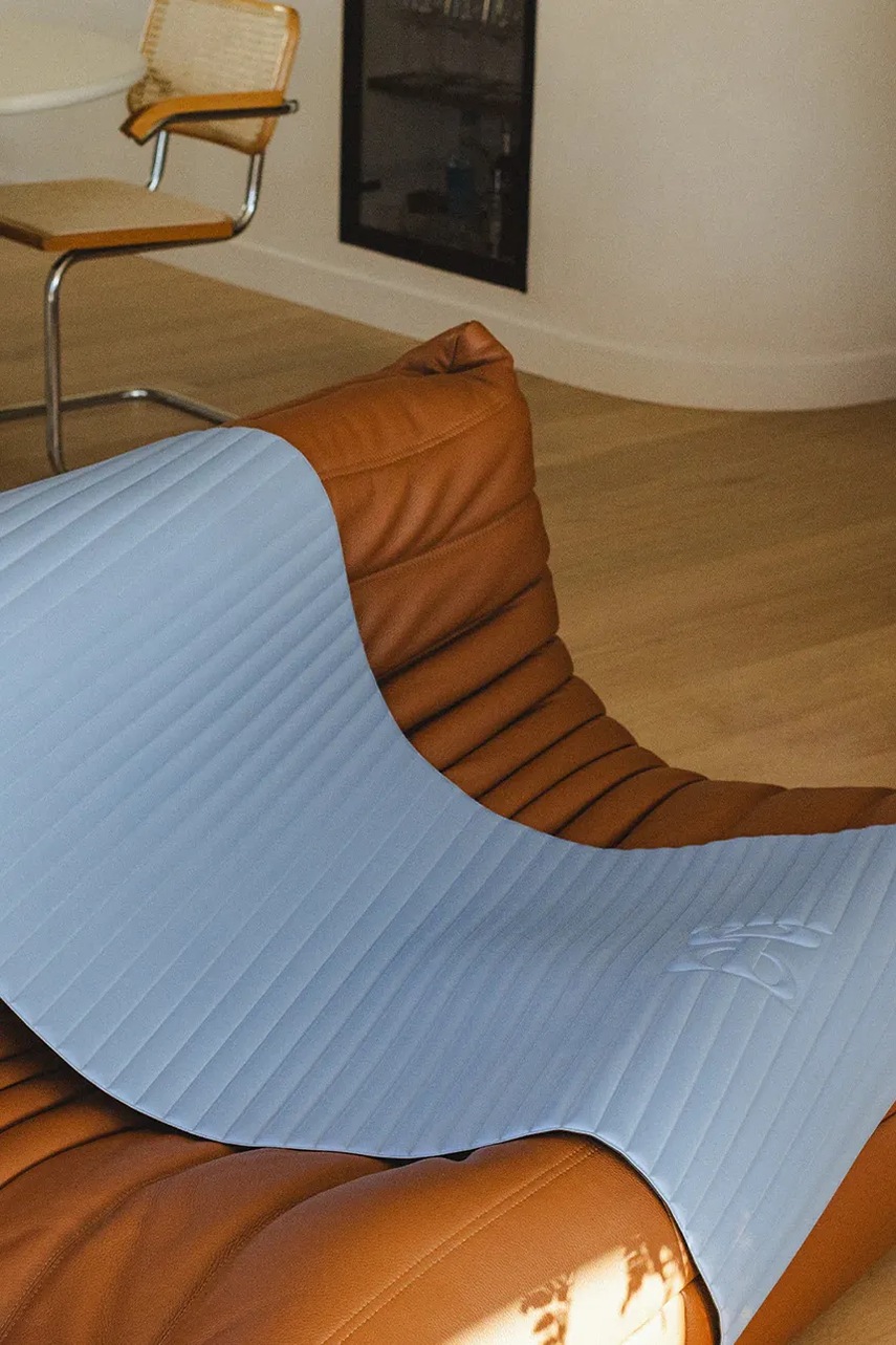 Στρώμα γιόγκα Hercule Studio 190 x 70 x 0,8 cm χρώμα: μπλε φωτογραφία