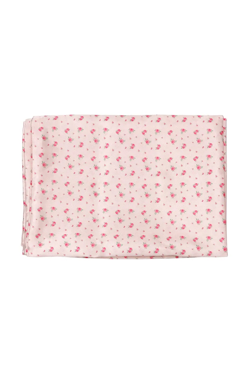 Levně Saténový povlak na polštář The Vintage Cosmetics Company Rose Pillowcase 75 x 50 cm růžová barva