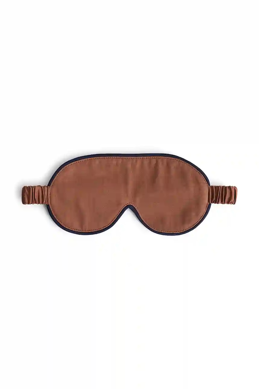 Хлопковая маска на глаза HAY Outline Sleep Mask цвет коричневый Хлопковая маска на глаза HAY Outline Sleep Mask цвет коричневый