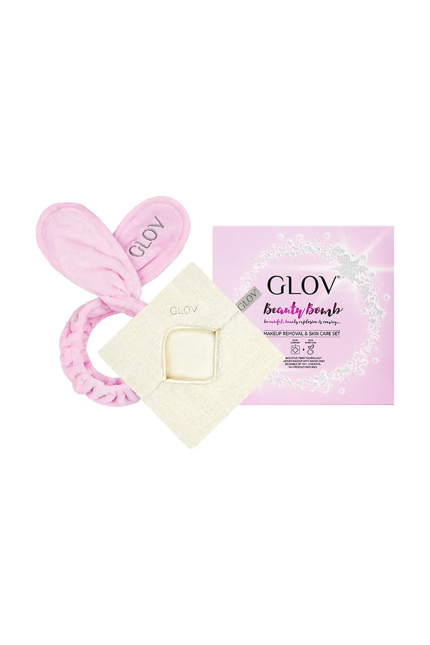 Levně Odličovací sada GLOV Beauty Bomb Set 2-pack béžová barva