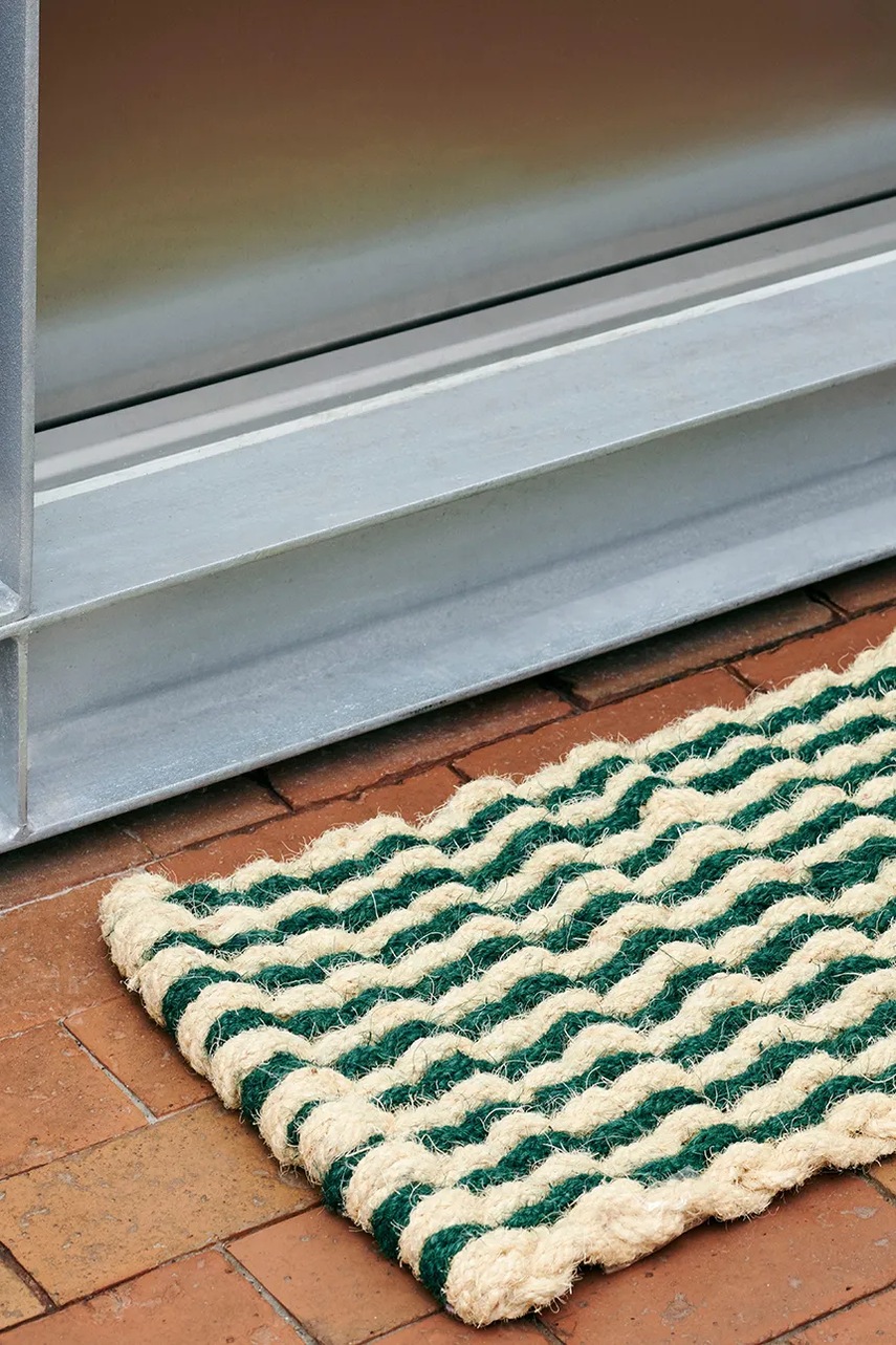 Χαλάκι HAY Coco 40 x 80 cm χρώμα: πράσινο φωτογραφία