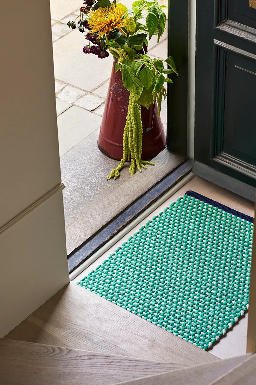 Χαλάκι HAY 70 x 50 cm χρώμα: τιρκουάζ φωτογραφία