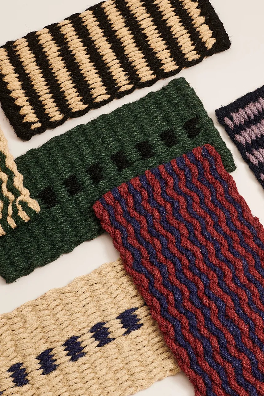 Χαλάκι HAY Coco 4 x 40 x 80 cm χρώμα: πολύχρωμο φωτογραφία