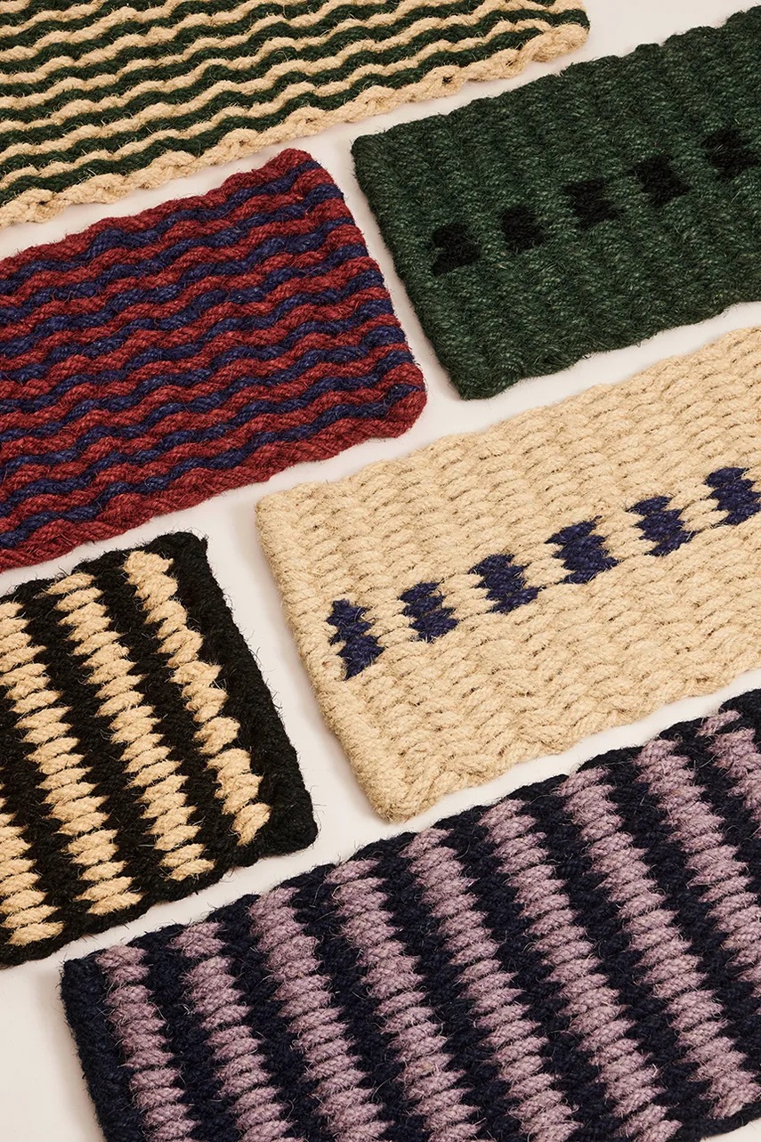 Χαλάκι HAY Coco 4 x 40 x 80 cm χρώμα: πολύχρωμο φωτογραφία