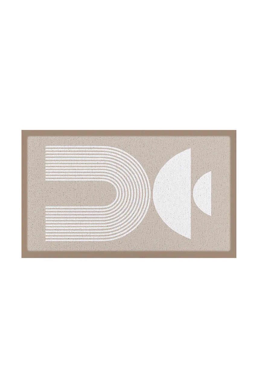 Χαλάκι Artsy Doormats Μπεζ Half Moon 70 x 40 cm