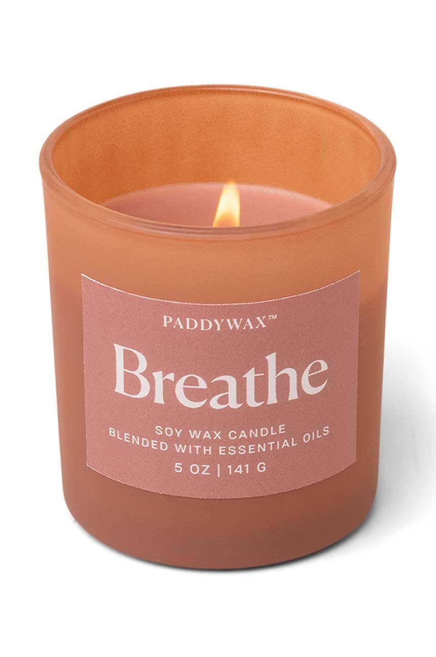 Levně Paddywax Vonná sójová svíčka Breathe 141 g