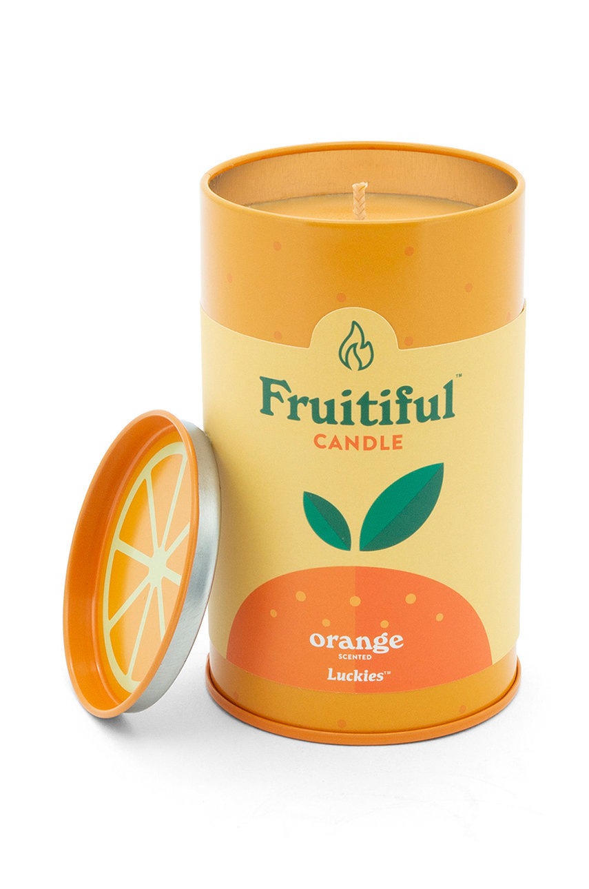 

Luckies of London Ароматна соева свещ Fruitful, Многоцветен