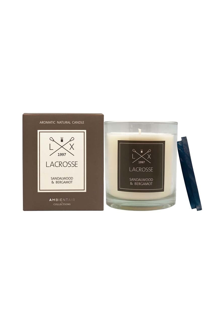 

Ароматическая соевая свеча Lacrosse sandalwood & bergamote 200 g