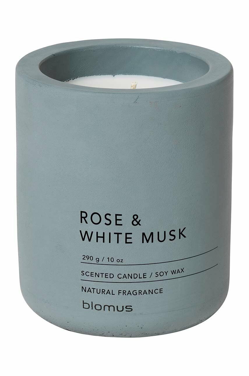 Sojová svíčka Blomus Rose & White Musk - vícebarevná