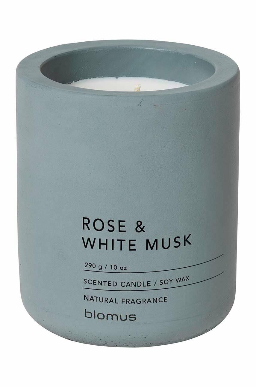 Blomus lumânare de soia Rose & White Musk