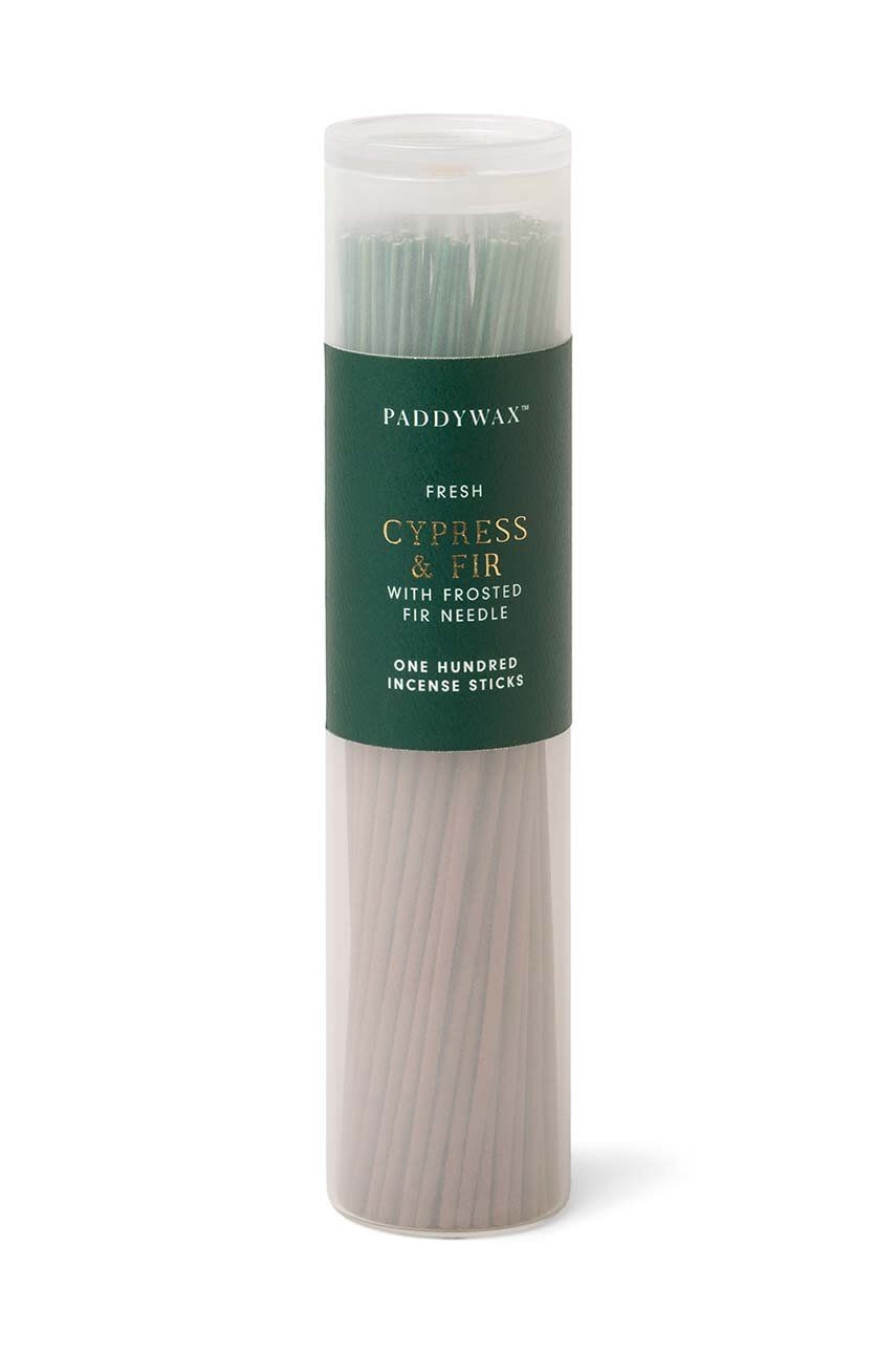 Sada vonných kadidel Paddywax Cypress & Fir 100-pack - zelená -  Dřevo
