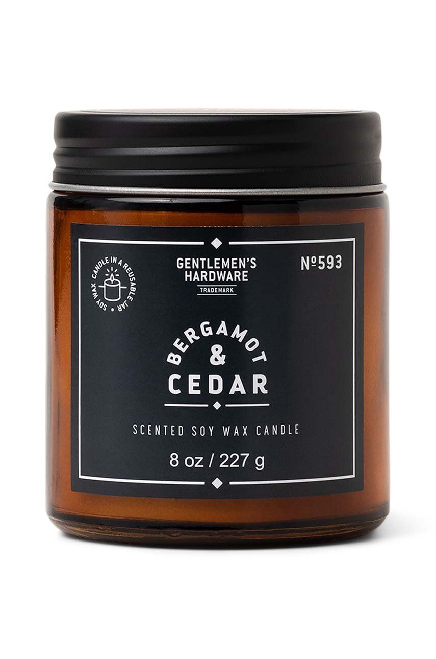 Gentelmen's Hardware lumanare parfumata de soia Bergamot & Cedar 227 g