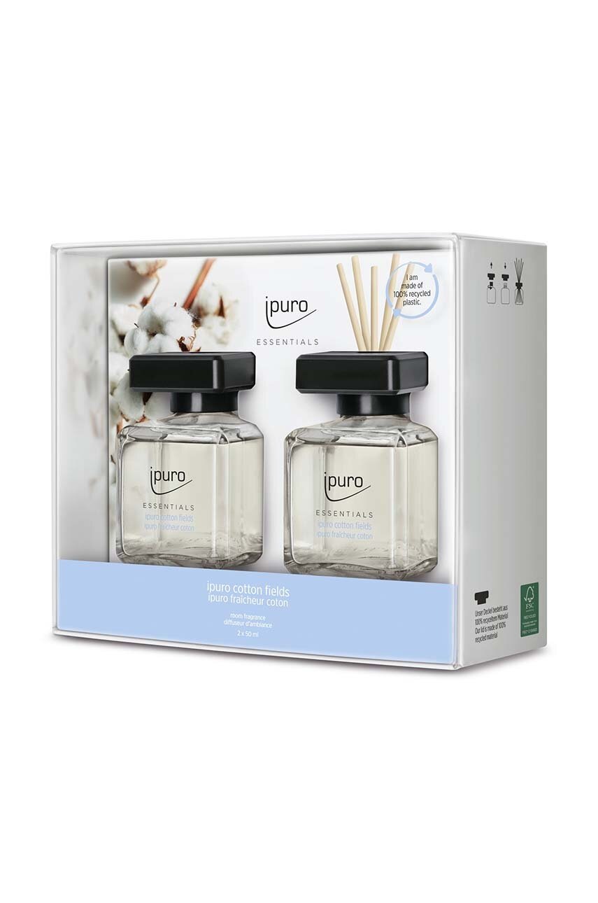 Κιτ διάχυσης αρώματος Ipuro Cotton Fields 2 x 50 ml 2-pack φωτογραφία