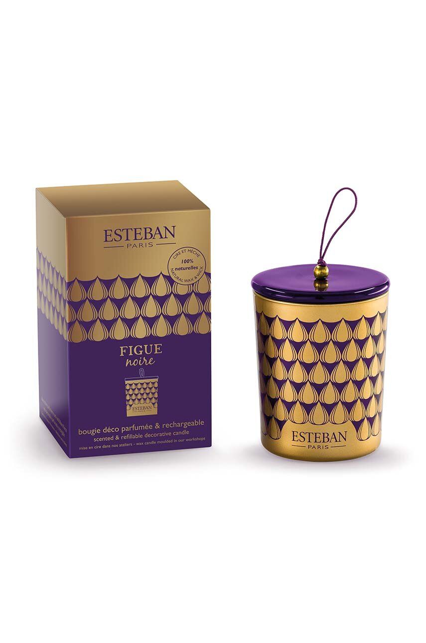 Vonná svíčka Esteban Figue noire 180 g - vícebarevná - Keramika