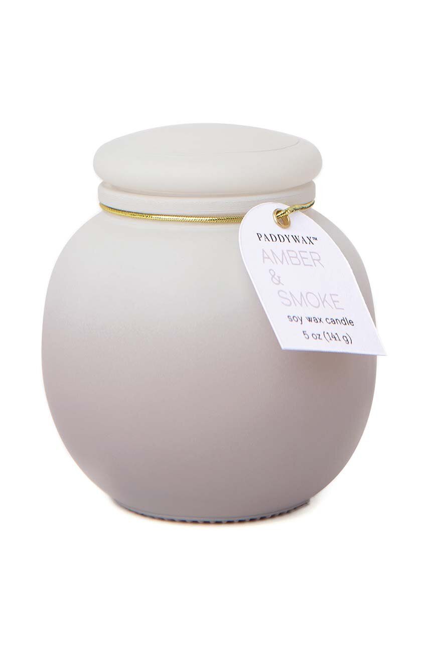 Vonná sójová svíčka Paddywax Amber & Smoke 141 g - vícebarevná - Keramika