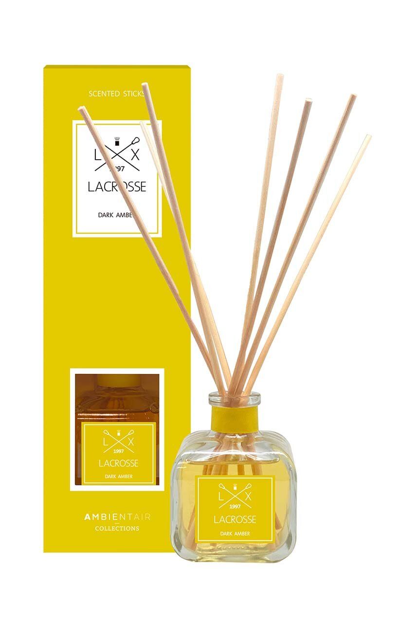 Aroma difuzér Lacrosse Dark Amber 100 ml - žlutá - Sklo