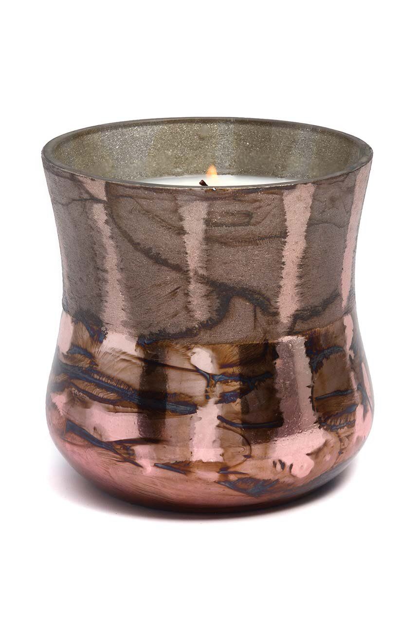 Sójová svíčka Paddywax Cypress & Fir 255g - růžová - Sojový vosk