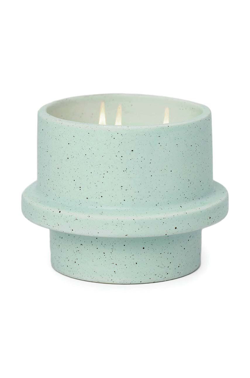 Vonná sójová svíčka Paddywax Salt & Sage 326 g - zelená - Keramika