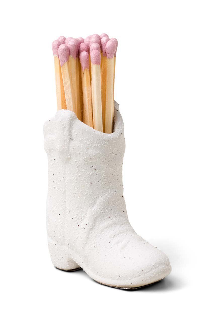 Paddywax chibrituri într-un suport ceramic Nashville Boot 2