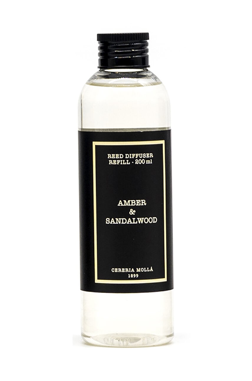 Cereria Molla alimentare pentru difuzorul de parfum Amber and Sandalwood 200 ml
