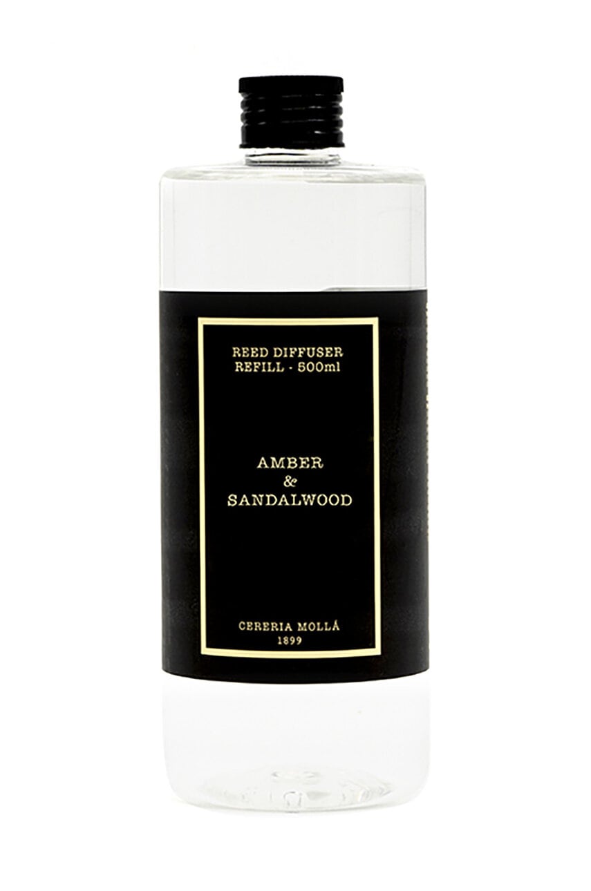 Cereria Molla alimentare pentru difuzorul de parfum Amber and Sandalwood 500 ml Cereria Molla alimentare pentru difuzorul de parfum Amber and Sandalwood 500 ml