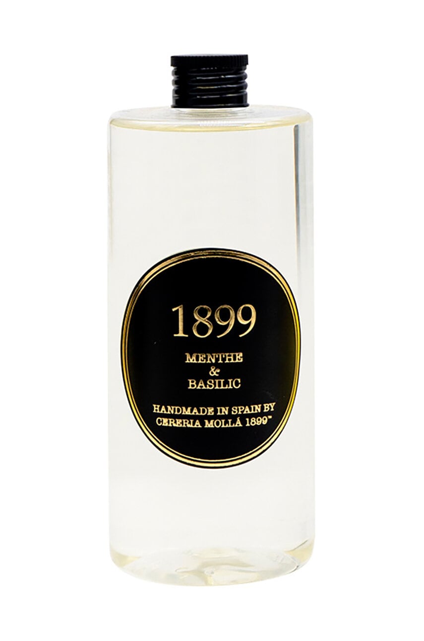 Levně Náhradní náplň do aroma difuzéru Cereria Molla Menthe and Basilic 500 ml