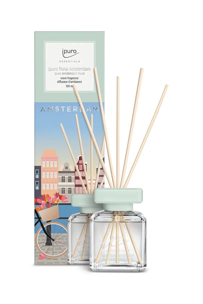Ipuro difuzor de arome Floral Amsterdam 100 ml Ipuro difuzor de arome Floral Amsterdam 100 ml