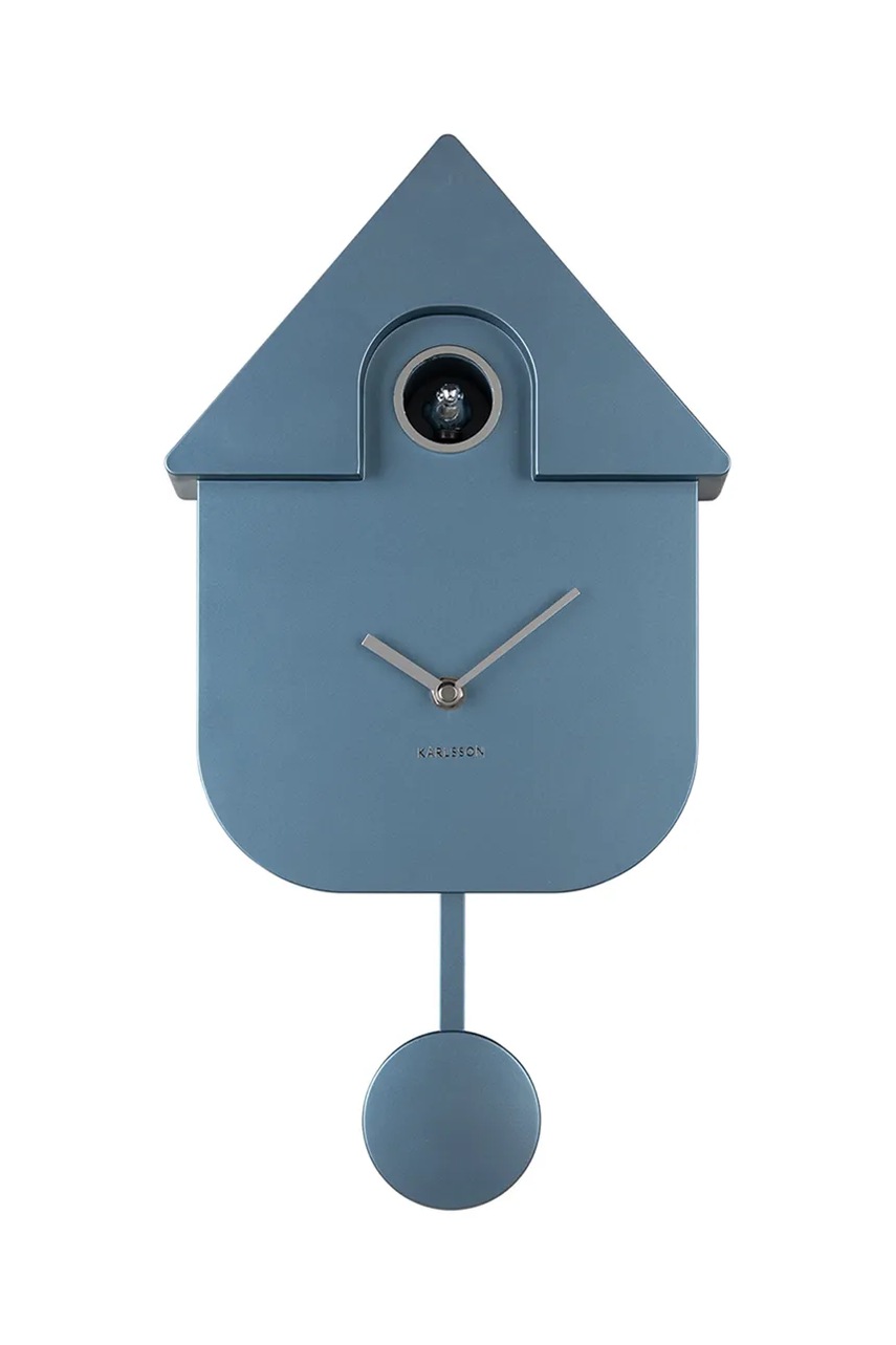 Karlsson ceas cu cuc Modern Cuckoo Metallic