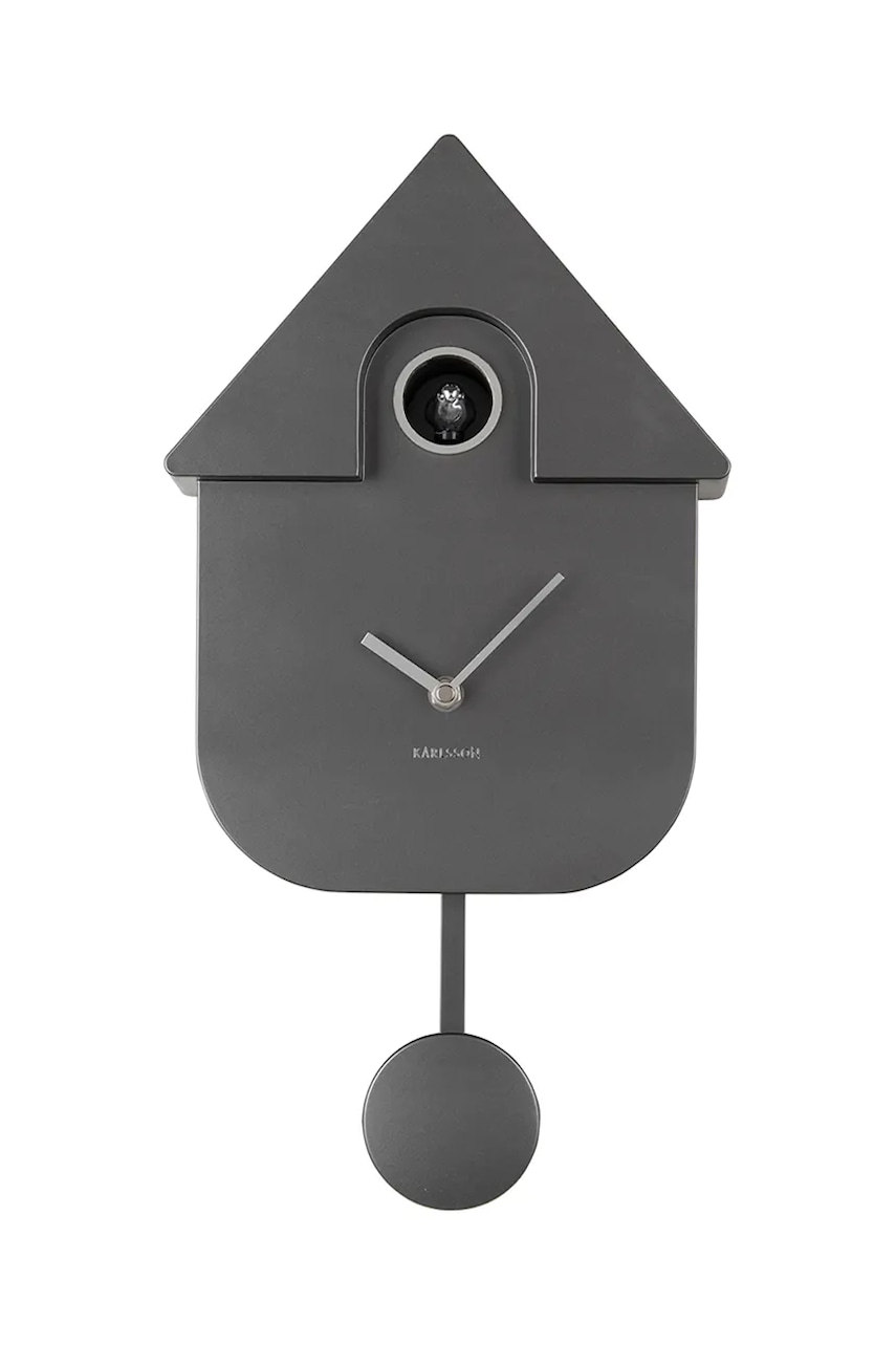 Karlsson ceas cu cuc Modern Cuckoo Metallic