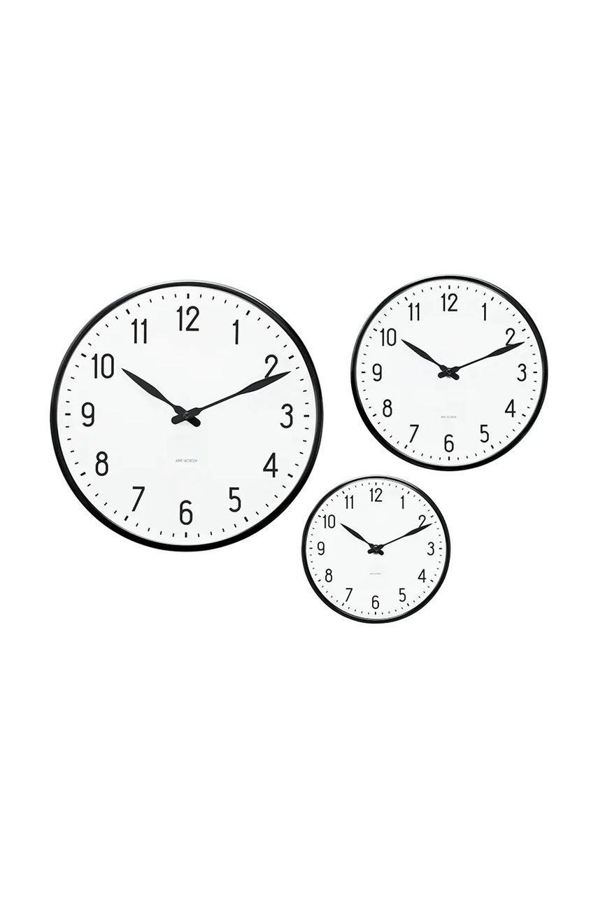 Ρολόι τοίχου Rosendahl x Arne Jacobsen χρώμα: άσπρο φωτογραφία