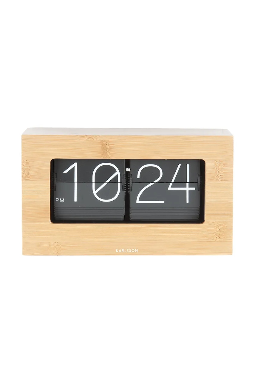 Karlsson ceas flip Boxed Flip culoarea galben