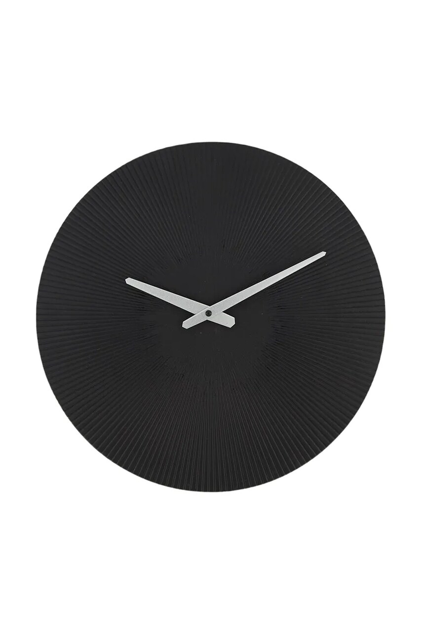home & lifestyle ceas de perete culoarea negru home & lifestyle ceas de perete culoarea negru