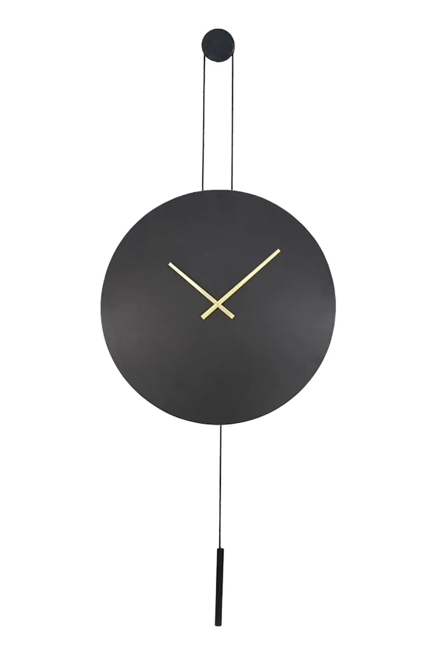 home & lifestyle ceas de perete culoarea negru home & lifestyle ceas de perete culoarea negru