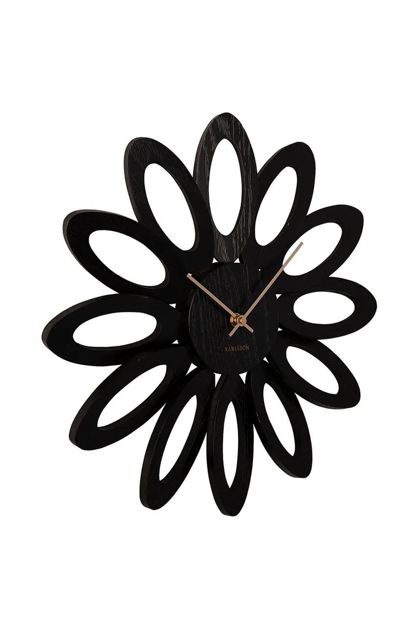 Настенные часы Fiore цвет чёрный