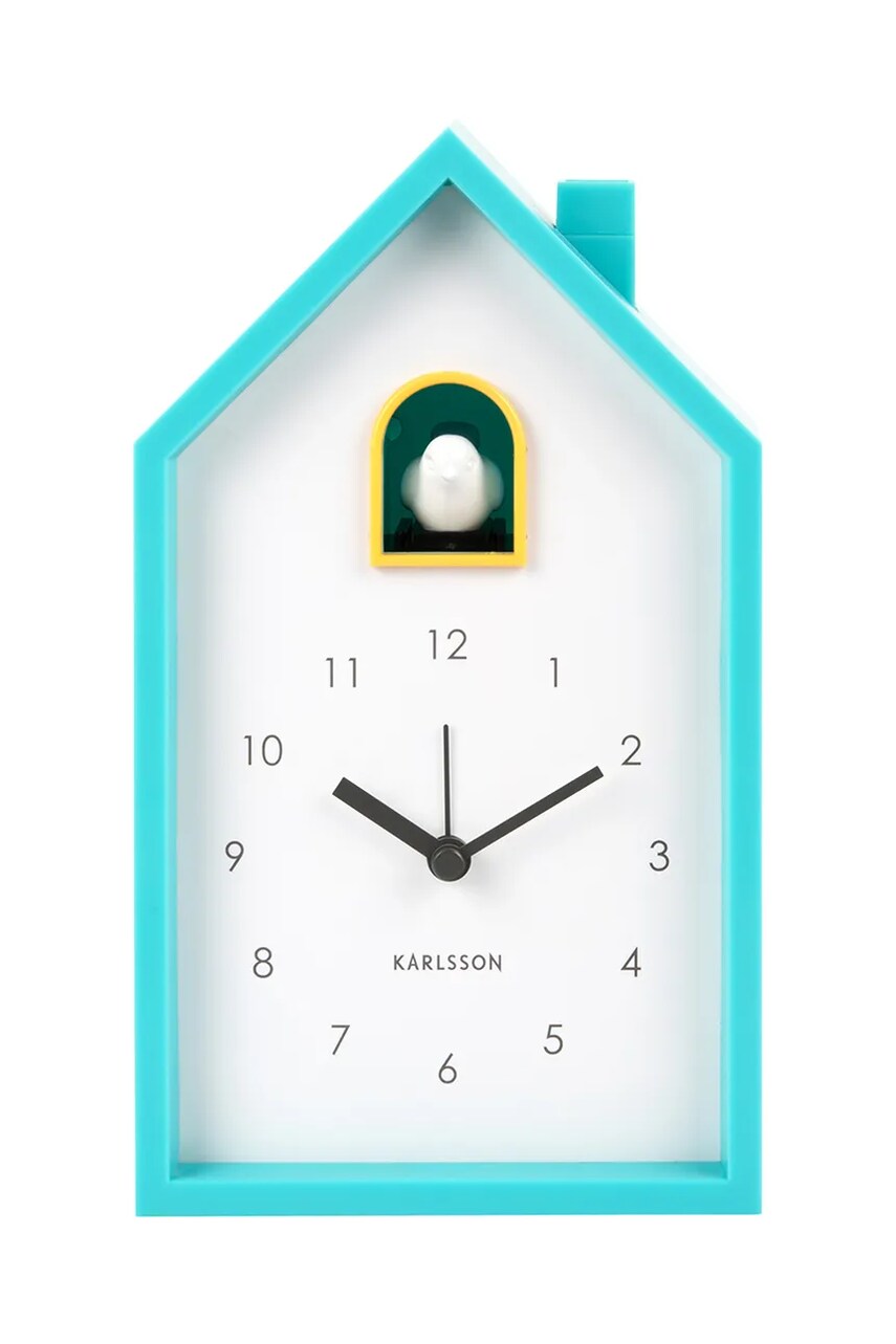 Karlsson ceas cu cuc Modern Cuckoo culoarea turcoaz