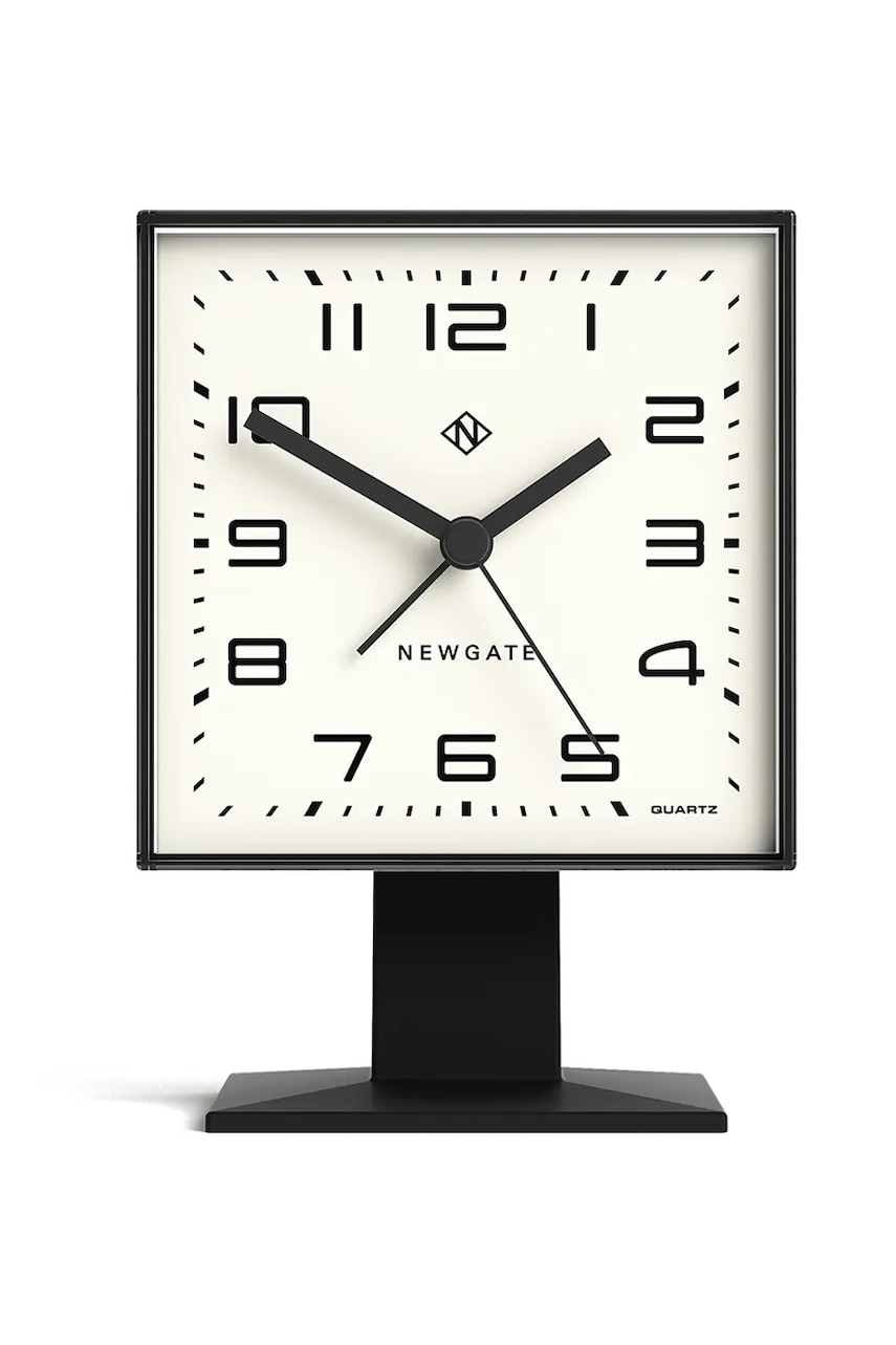 Newgate ceas cu alarmă Victor 14 cm culoarea negru