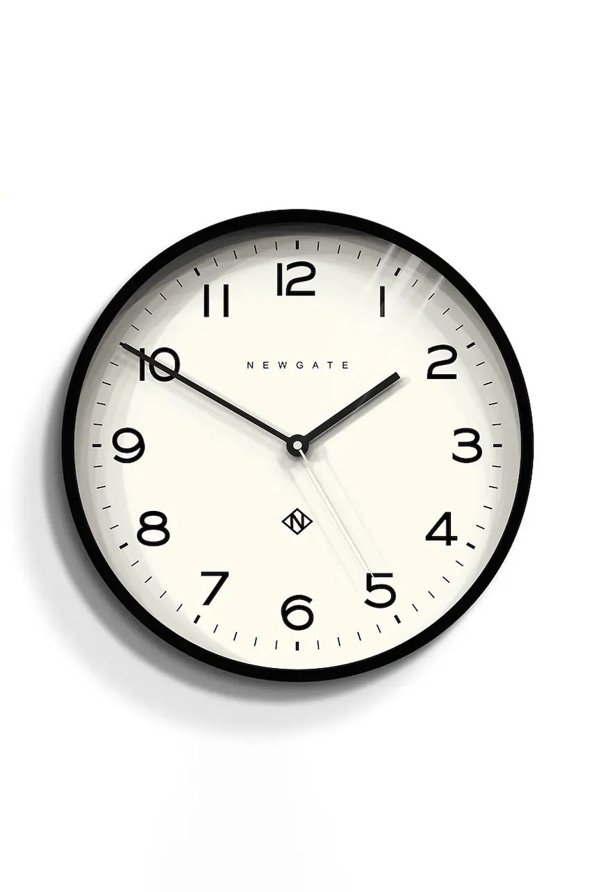 Newgate ceas de perete Number 53 cm culoarea negru