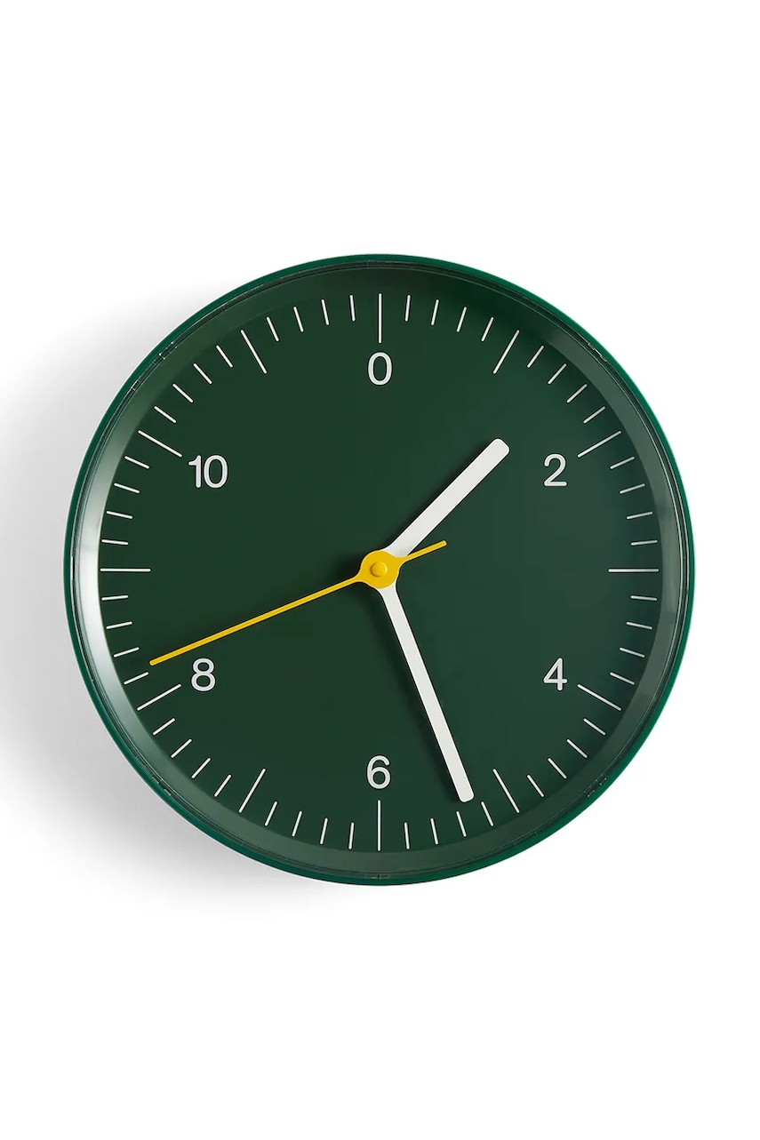 HAY ceas de perete 26,5 x 3,6 cm culoarea verde