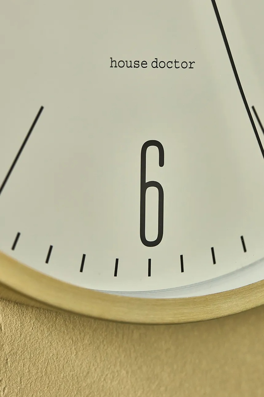 Ρολόι τοίχου House Doctor HDHour 30 cm χρώμα: πράσινο φωτογραφία