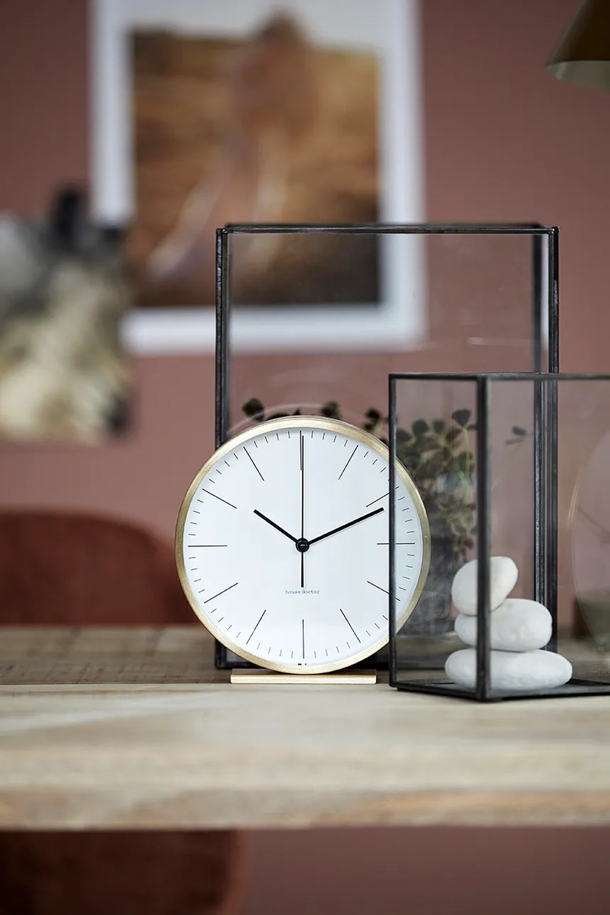 Επιτραπέζιο ρολόι House Doctor HDHannah 15 cm φωτογραφία