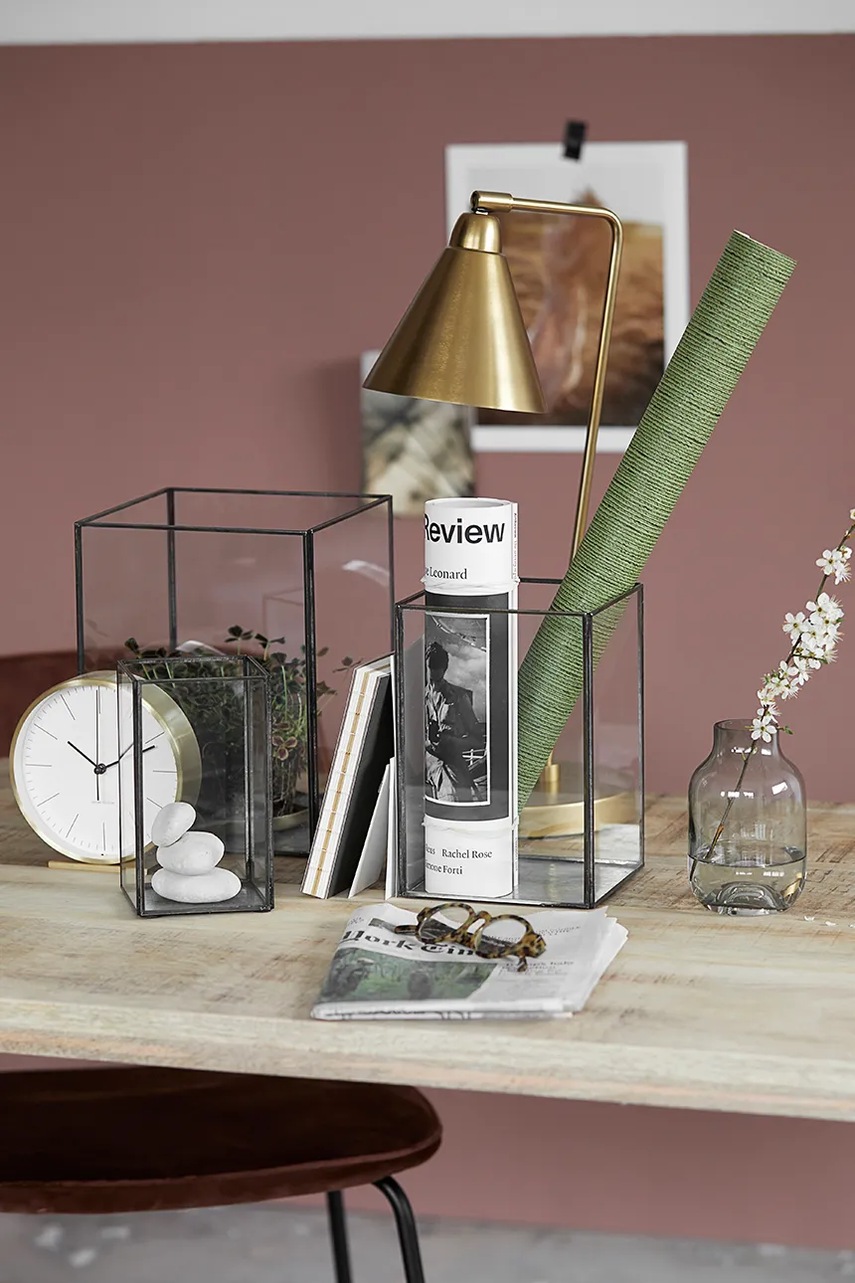 Επιτραπέζιο ρολόι House Doctor HDHannah 15 cm φωτογραφία