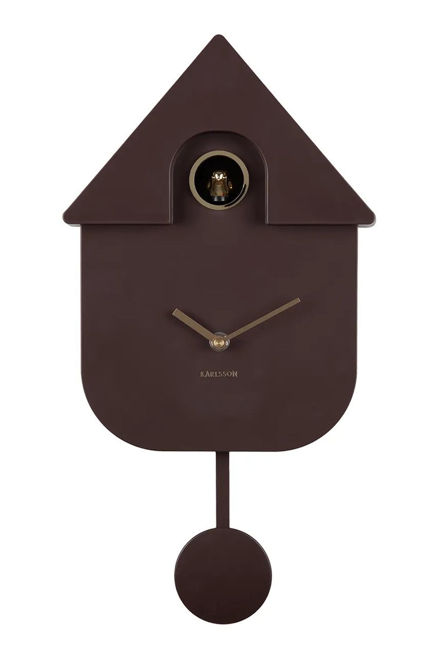 Karlsson ceas cu cuc Modern Cuckoo 21,5 x 41 x 8,5 cm culoarea maro