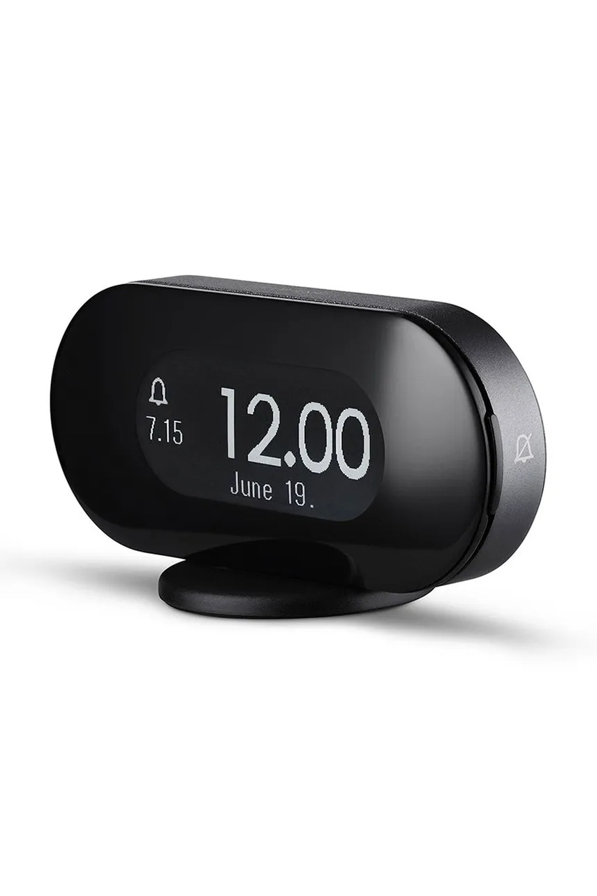 Ξυπνητήρι led Jacob Jensen 11,5 x 5,5 cm χρώμα: μαύρο φωτογραφία