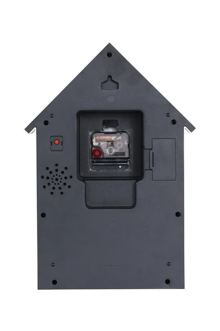 Zvukové nástěnné hodiny Karlsson Dog House 36,5 x 26,5 cm (obrázek 4)