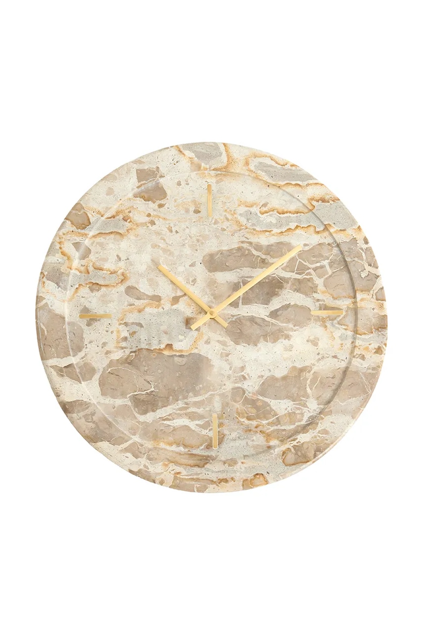 Light & Living Ceas de perete din piatră naturală 41 cm